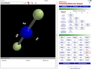 ODYSSEY VSEPR Theory screenshot #2 for iPad