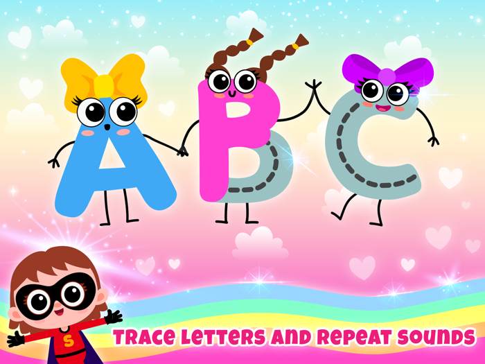 ABC Phonics Games for Girls