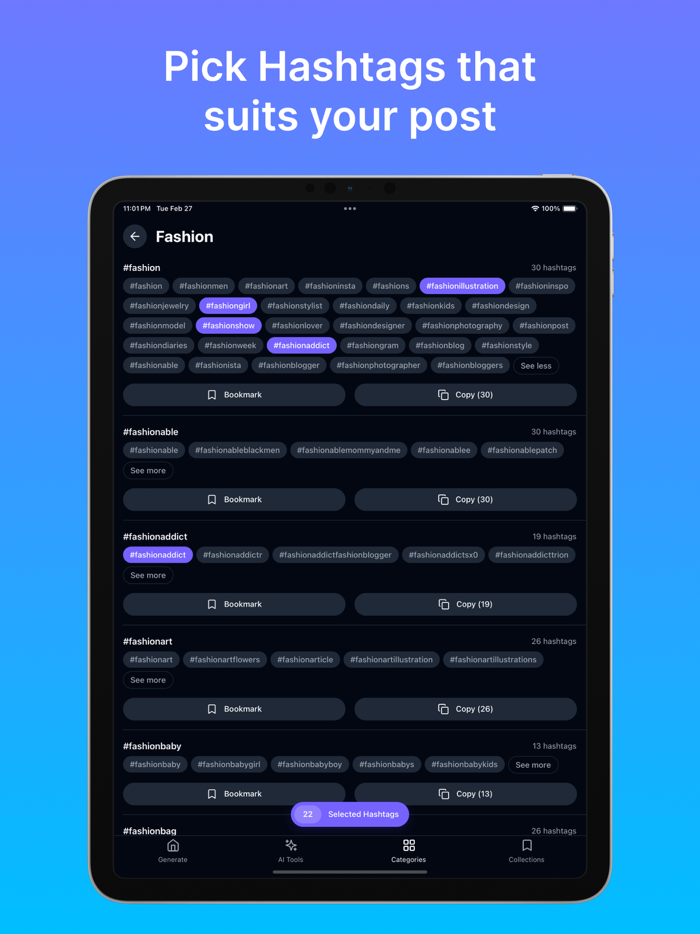 Hashtag AI Hashtag Generator