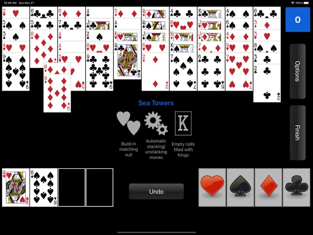 ‎Sea Towers Solitaire