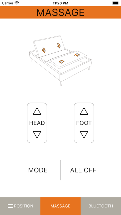 M-Motion Bed Screenshot