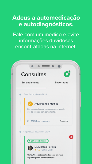 Olá Doutor - consultas Screenshot