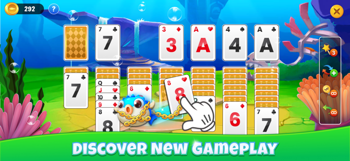 Solitaire TriPeaks and Klondike