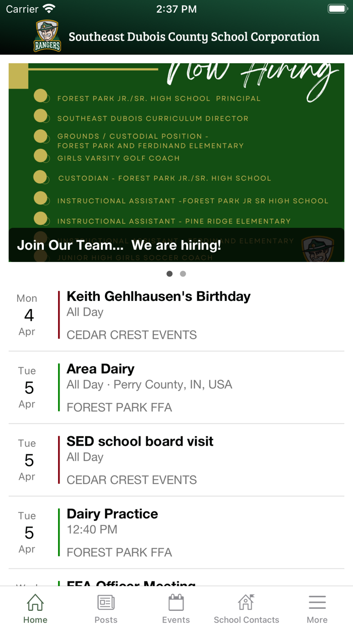 Southeast Dubois County