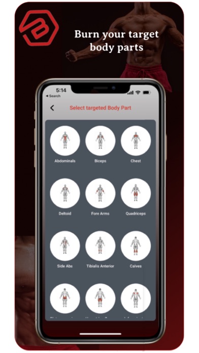 Burnout Challenge Fitness Screenshot