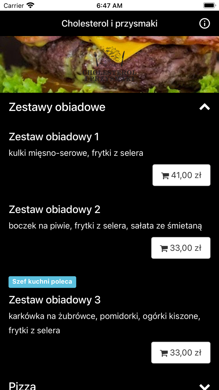 Cholesterol i przysmaki