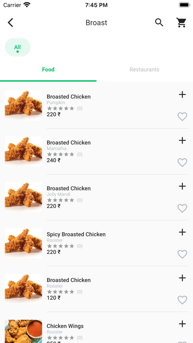 FoodZie: Food Delivery App Screenshot