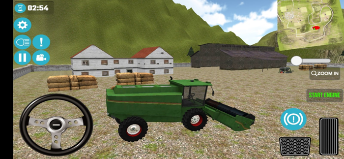 Tractor Driving Simulator Game