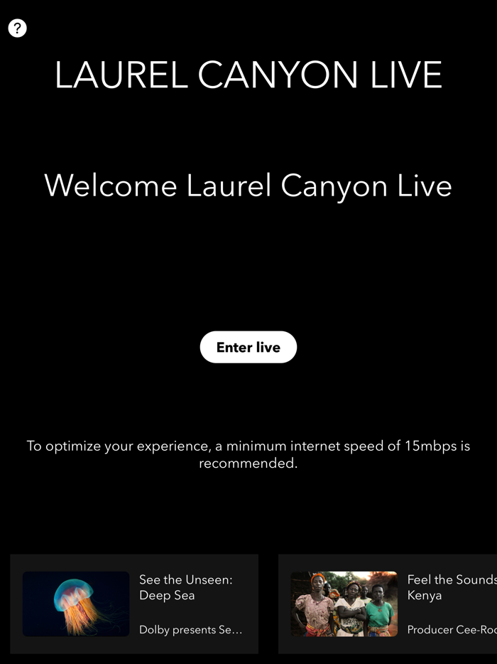 Laurel Canyon Live