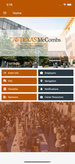 Game screenshot UT McCombs Career Expo mod apk