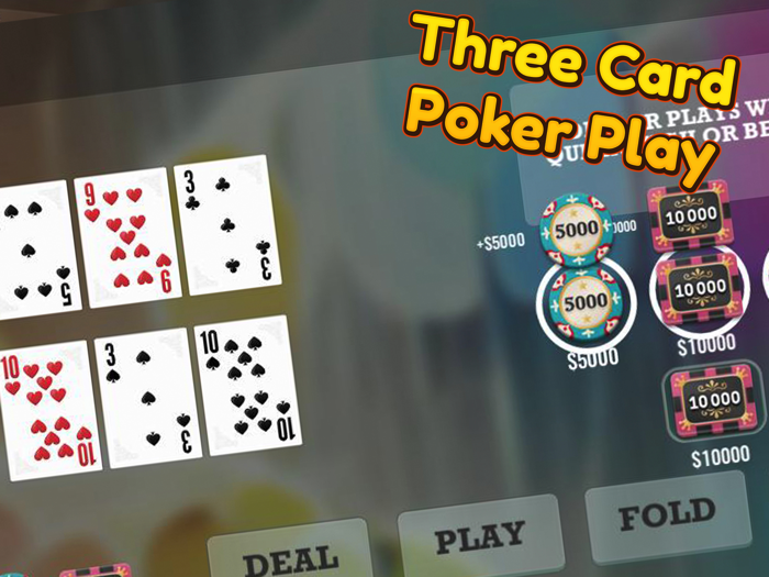 Three Card Poker PLAY