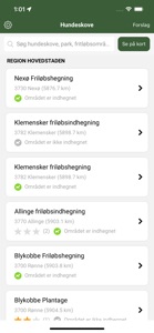 Dog Parks in Denmark screenshot #2 for iPhone