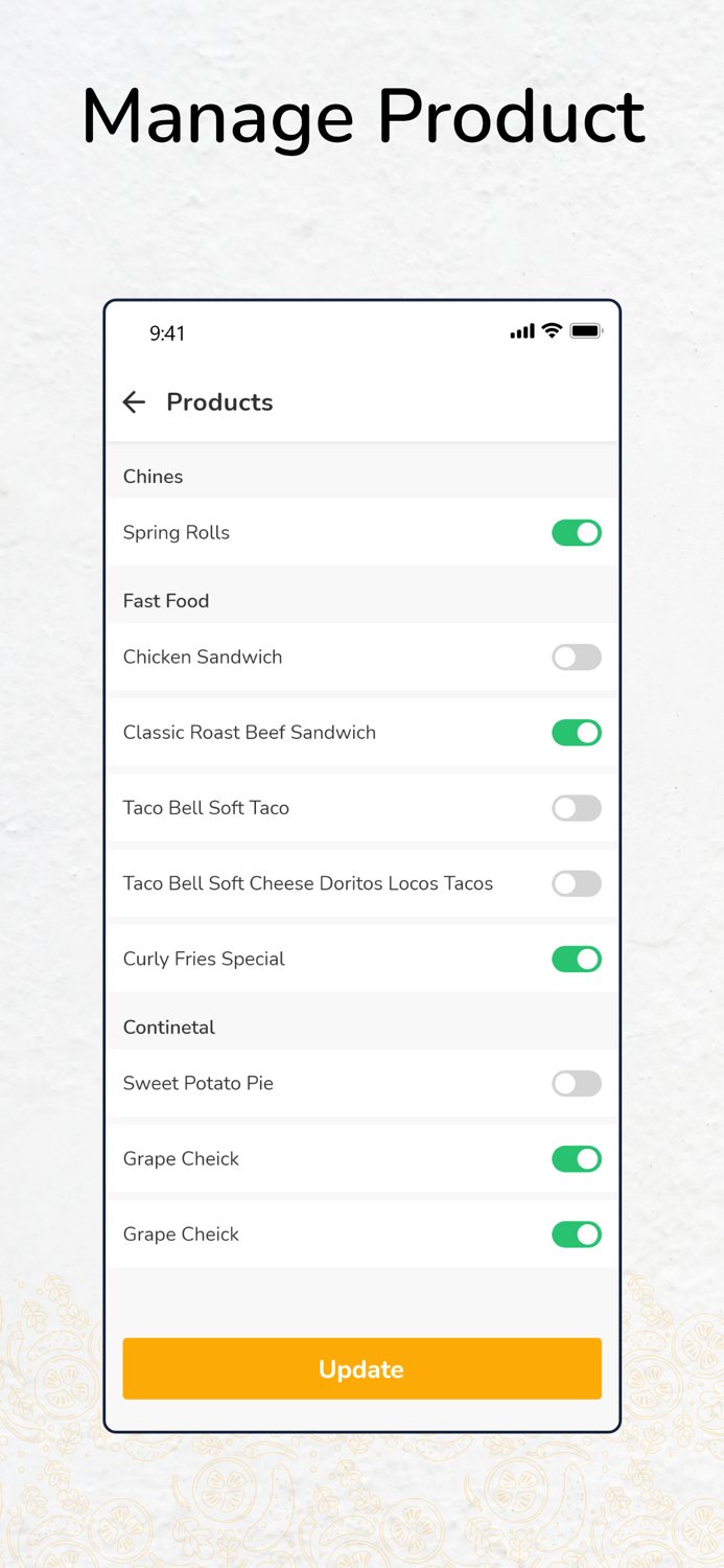 Fox-Food - Store Owner