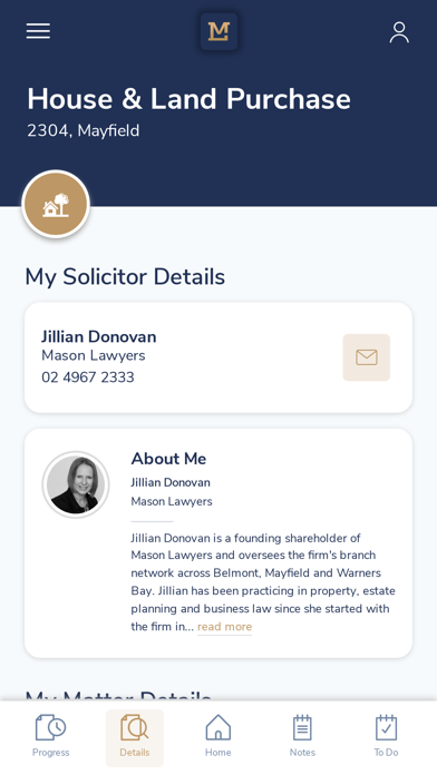 Mason Lawyers Screenshot