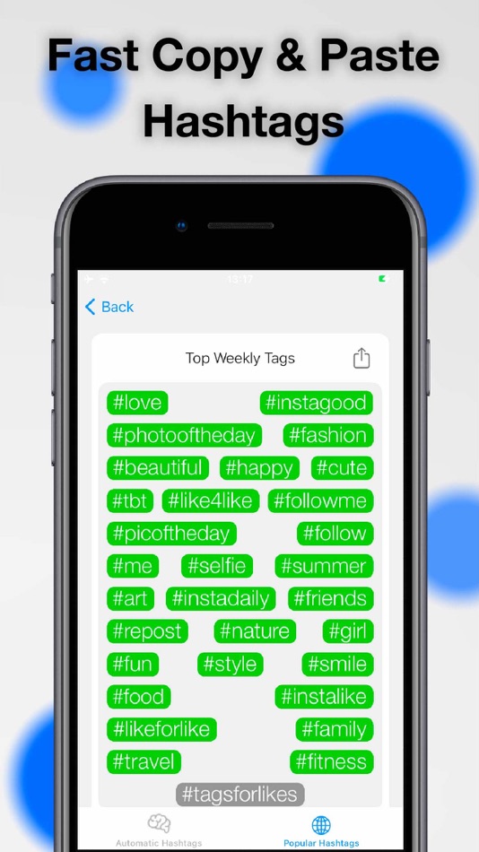 #4. Automatic Hashtags Generator (iOS) 来自: GENOVA Softworks