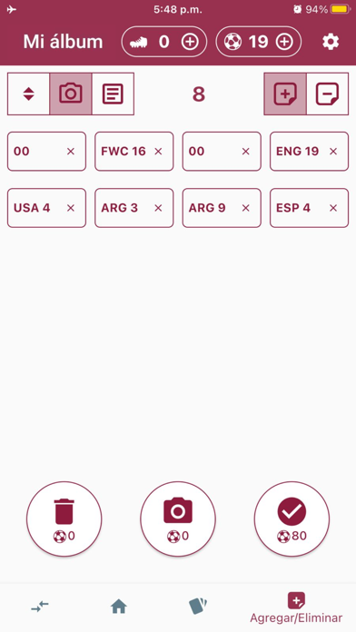 Qatar Stickers Album Screenshot