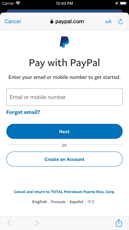 TotalEnergies E-Wallet