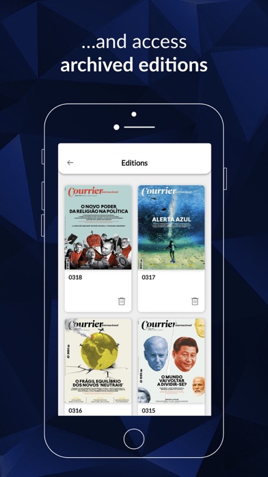 Courrier Internacional Digital Screenshot