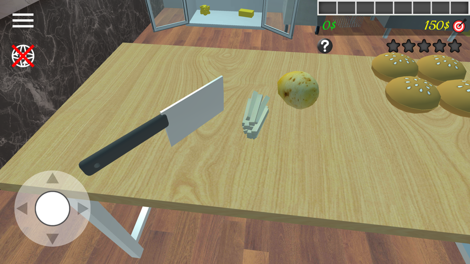 #6. Restaurant Worker Simulator (iOS) Podle: Yi Ming Cheng