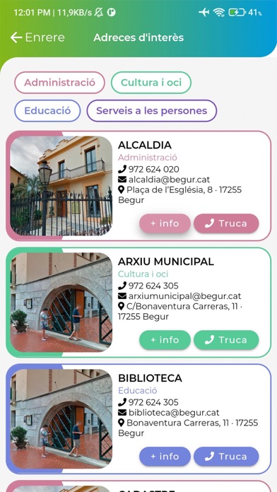 Begur al dia Screenshot