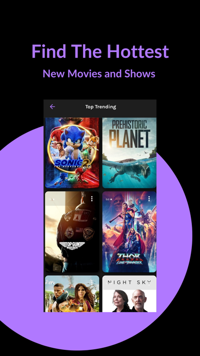 Streamzy - Movies and TV Shows Screenshot