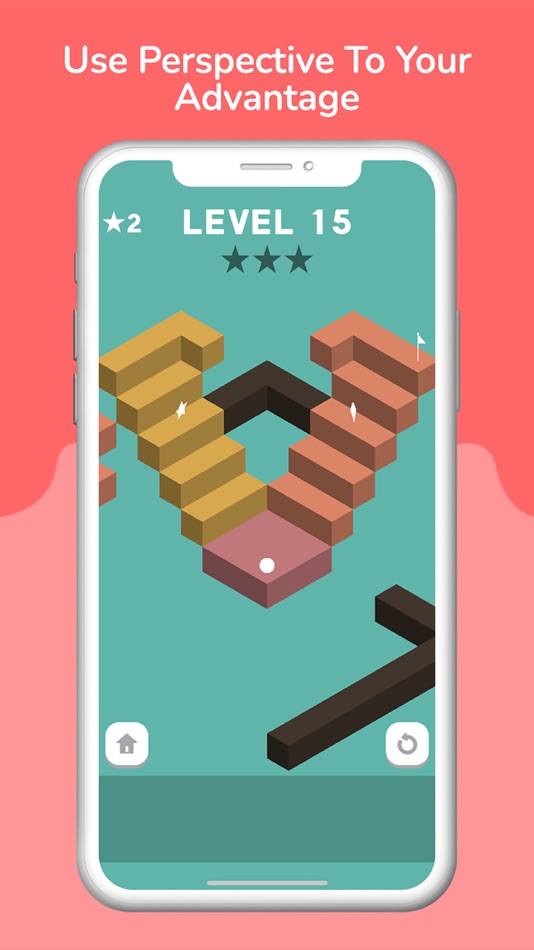 #2. Illusion Jump (iOS) 由: Centrip Studios