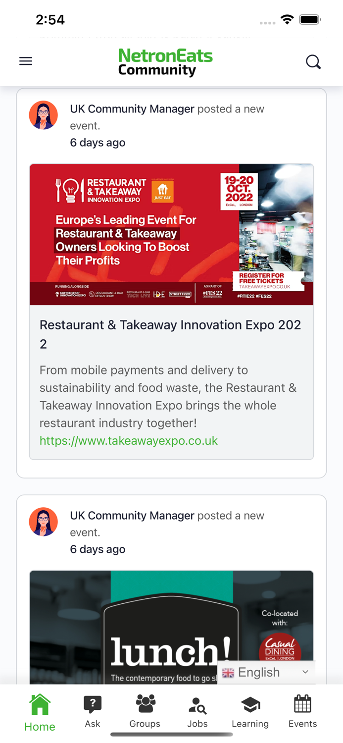 NetronEats Community