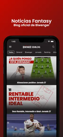Game screenshot Biwenger - Noticias Fantasy mod apk