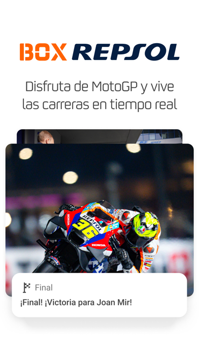 Screenshot #1 pour Box Repsol MotoGP