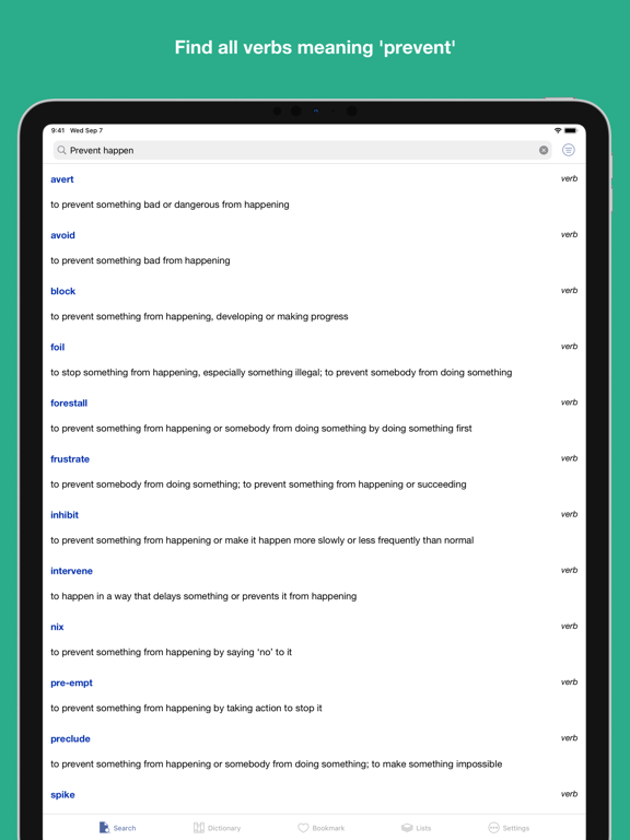 Screenshot #5 pour English Meaning Dictionary