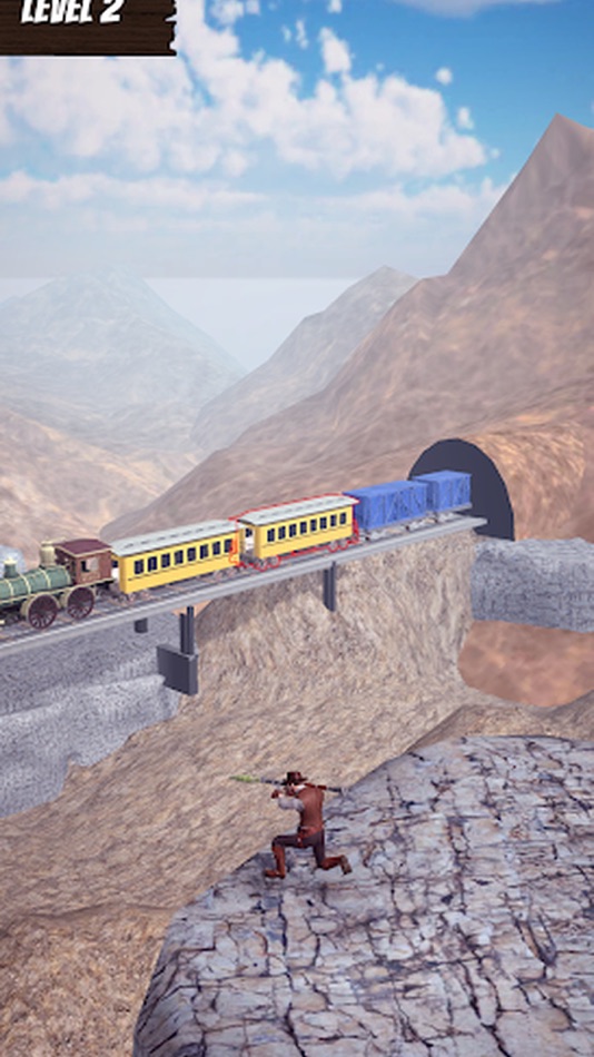 #4. WildWestTrainBlasting (iOS) 由: DoDo Game Co