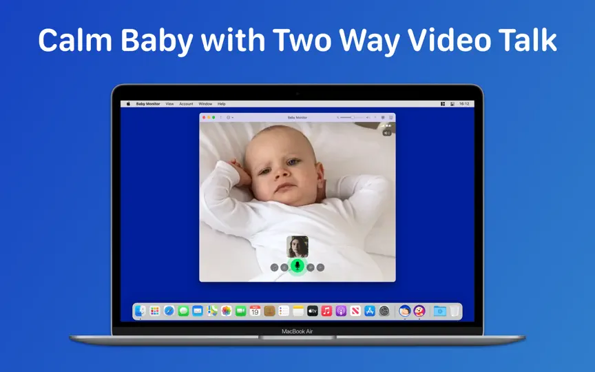 Скриншот Cloud Baby Monitor на iPhone 2