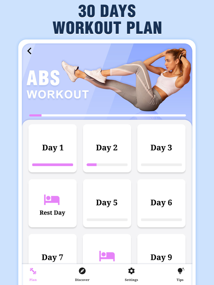 ABS Workout for Women Fitness