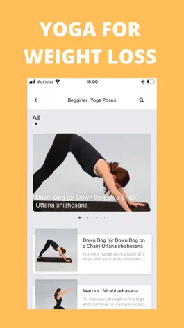 Game screenshot Yoga for Weight Loss App apk