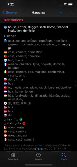 Game screenshot Nouns German Dictionary hack