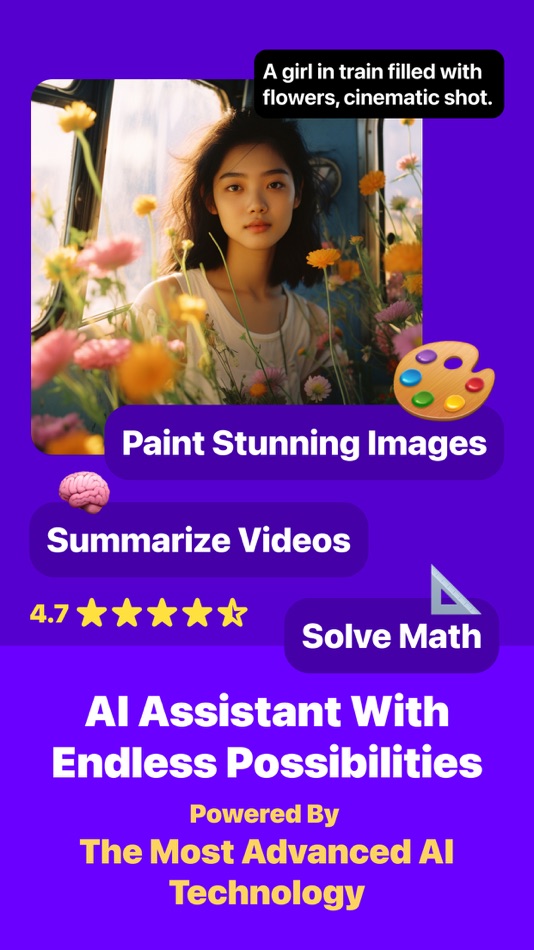 #1. Smarty - AI chatbot & keyboard (iOS) Podle: FAT, LLC