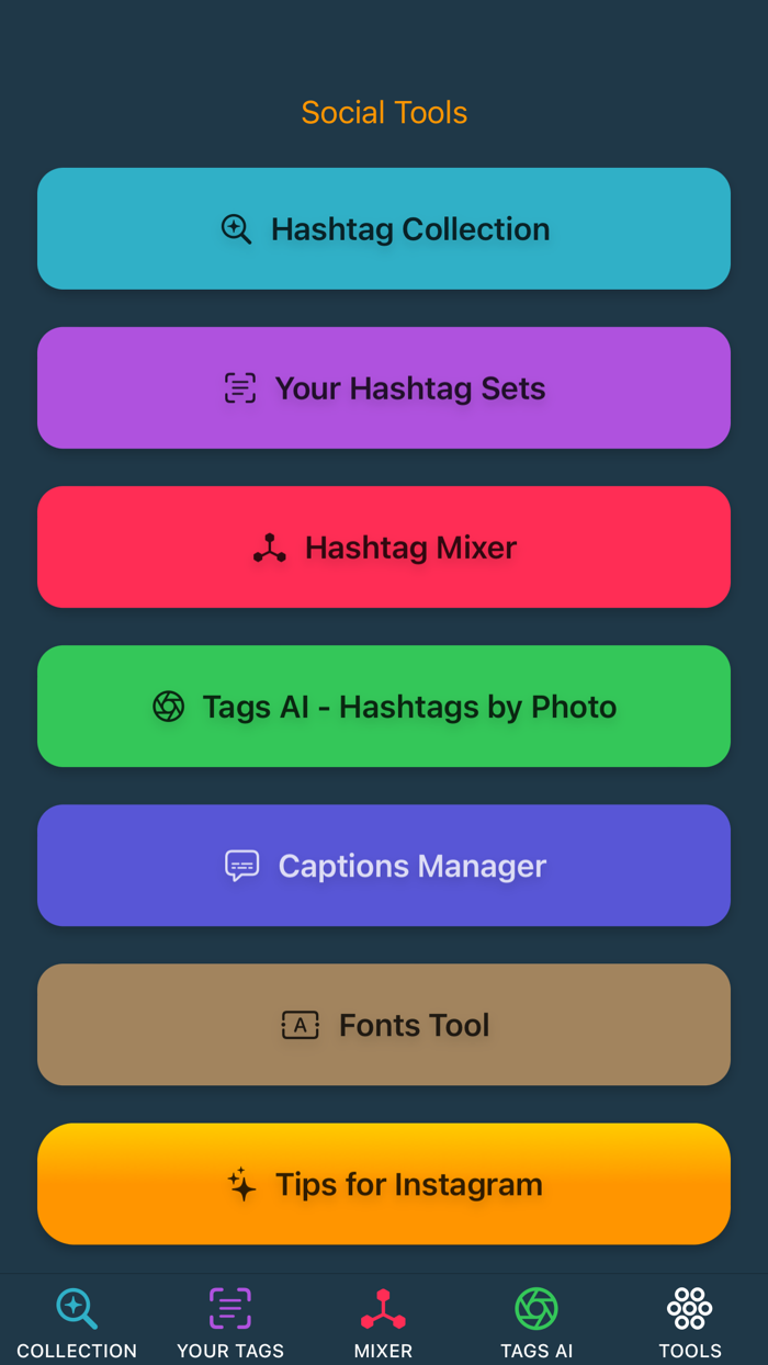 Hashtags - Hashtag Manager