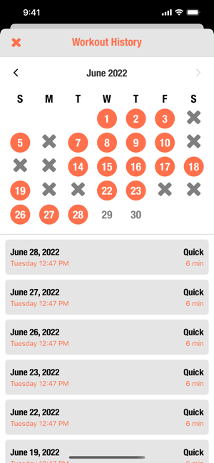 ‎Streaks Workout Screenshot