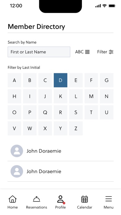 Aquidneck Club Screenshot