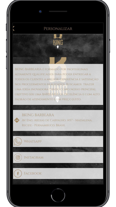 B KING BARBERSHOP Screenshot