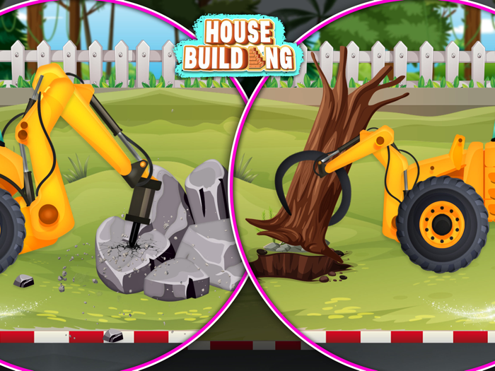 Home Construction Truck Game