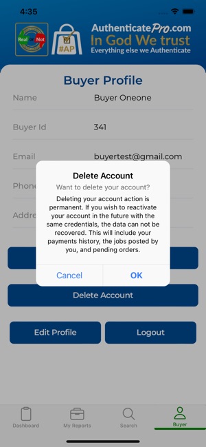 REAL AUTHENTICATION on the App Store