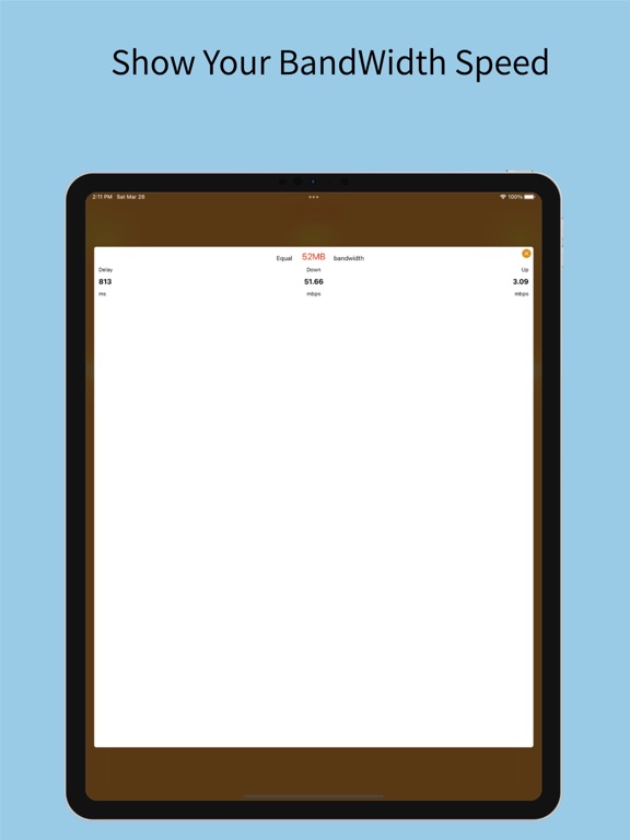 Speed Tester-net speed check iPad screenshot 2 - Utilities app