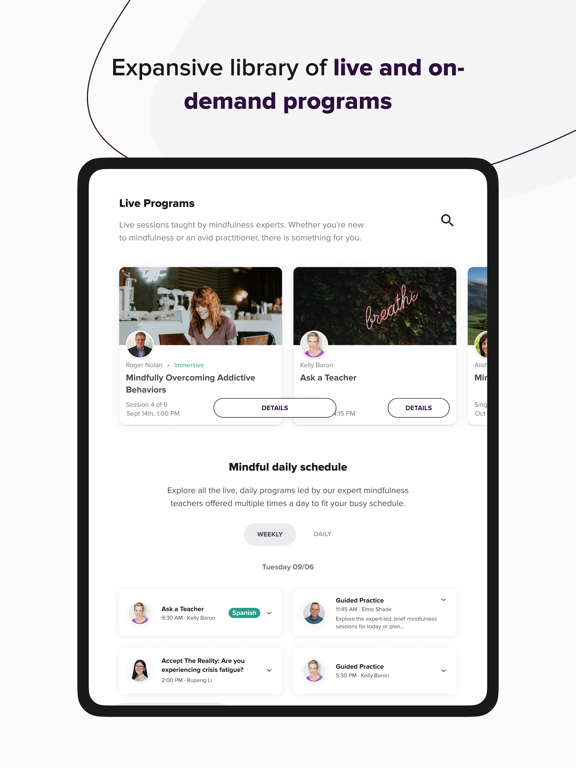 eM Life iPad screenshot 5 - Health & Fitness app