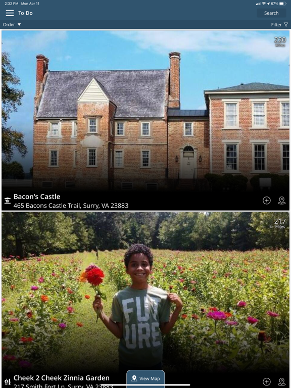 Visit Surry County, VA iPad screenshot 2 - Travel app