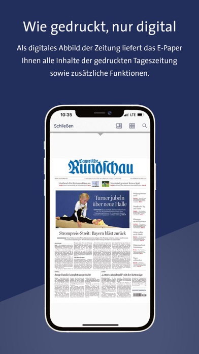Bayerische Rundschau E-Paper Screenshot