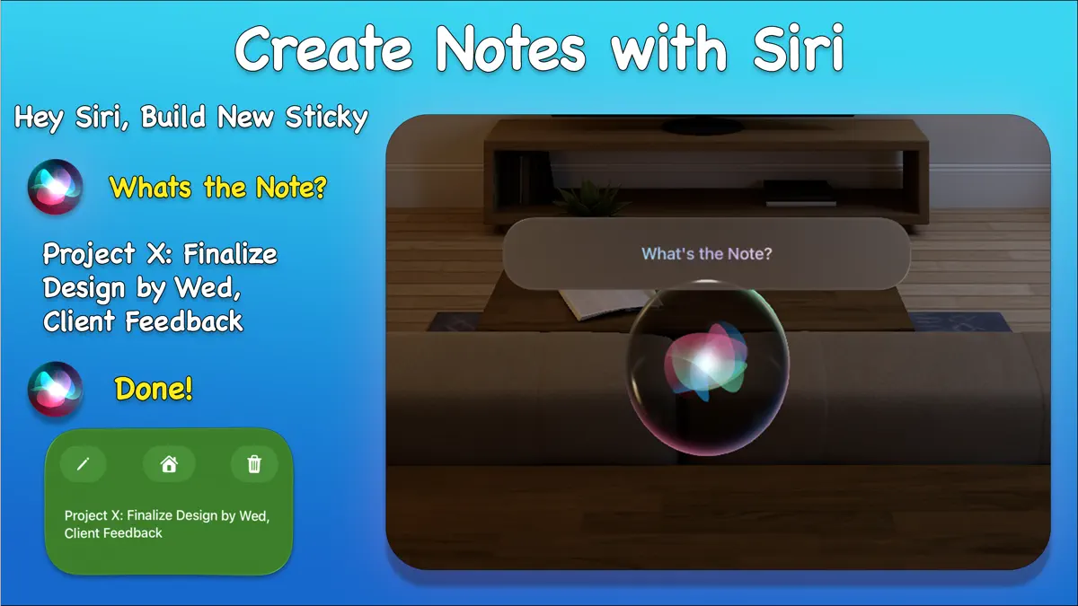 Sticky Space: 3D Notes screenshot 2