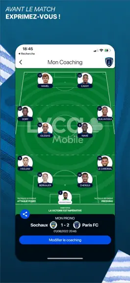 Game screenshot IQ Paris FC apk
