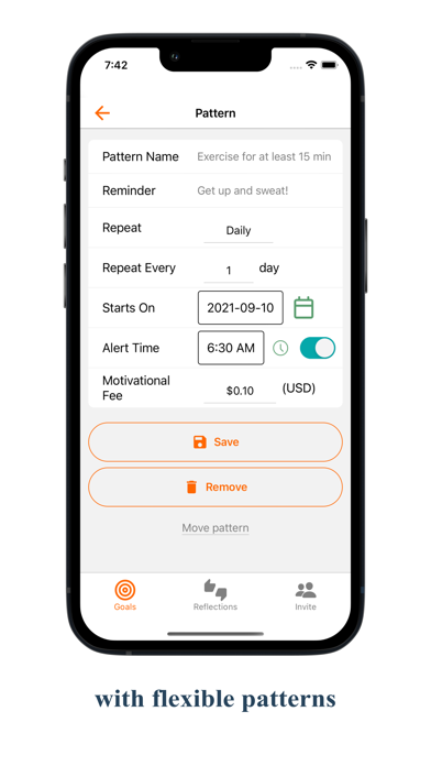 Wake: Goal & Habit Tracker Screenshot