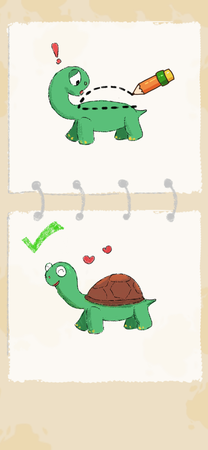 Draw Perfect Draw One Part